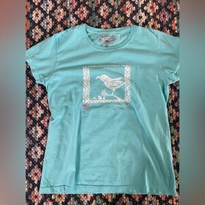ALOHAS Aqua Bird Graphic Tee